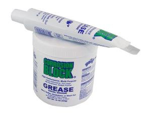 Corrosion block grease is good for wheel bearings and joints.